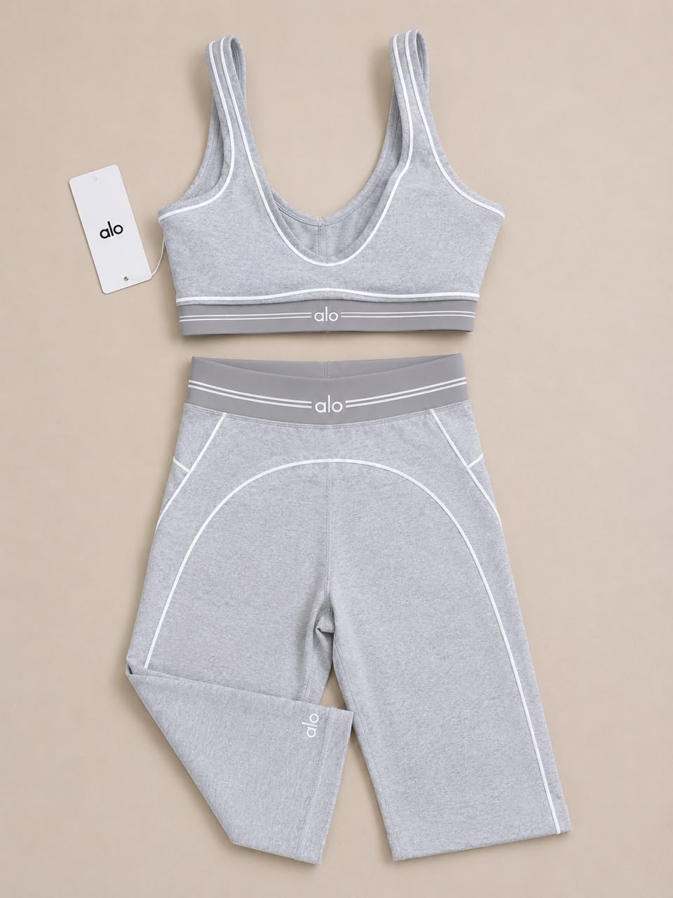 Grey Alo Sport Set