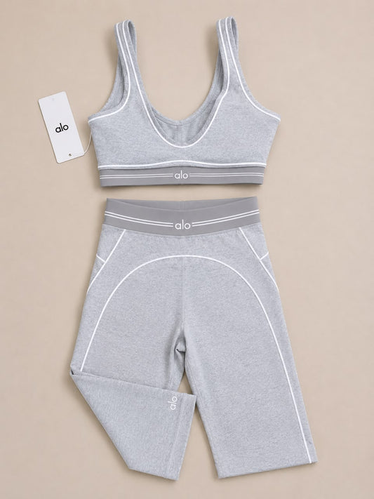 Grey  Alo Sport Set